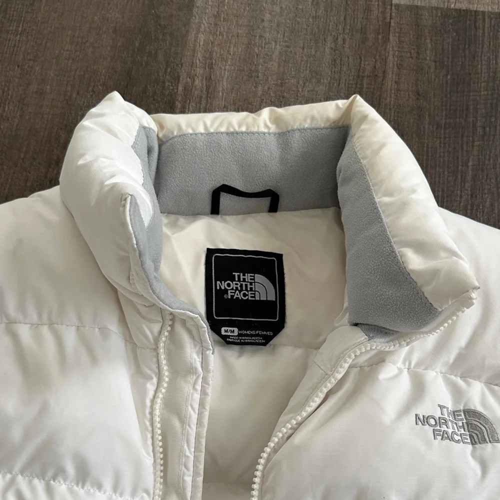 The North Face Women's Cream Quilted Vest - Picture 2 of 4